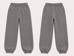 COMFRT sweatpant women Sz S? READ Charcoal Grey Side Pockets Comfy Comfort EUC